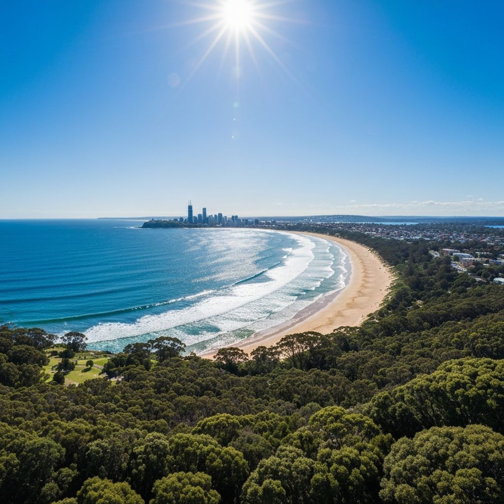 Newcastle NSW coastline showing the beaches and city — the heart of our service area